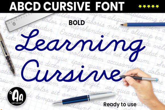 Abcd Cursive Bold: A Stylish Display Font for Creative Web Design