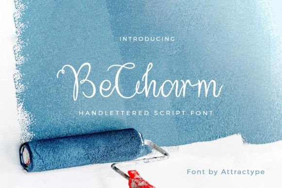 Becharm: A Script Font That Elevates Campaign Typography