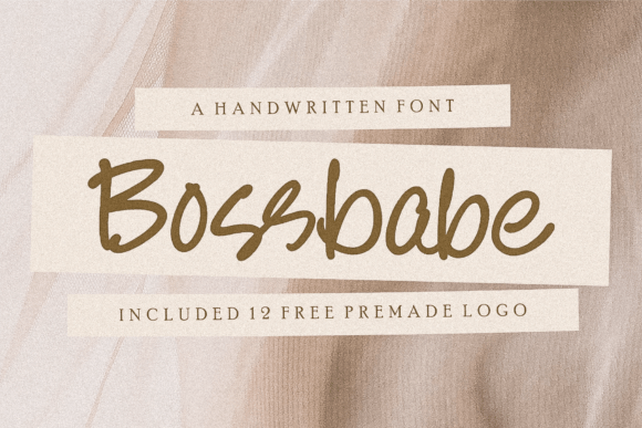 Bossbabe: A Feminine Handwritten Font That Elevates Campaign Typography