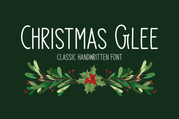 Christmas Glee Font: A Designer’s Review for Digital Branding and Web Use