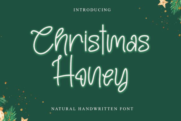Christmas Honey: A Handwritten Font That Elevates Small Business Branding