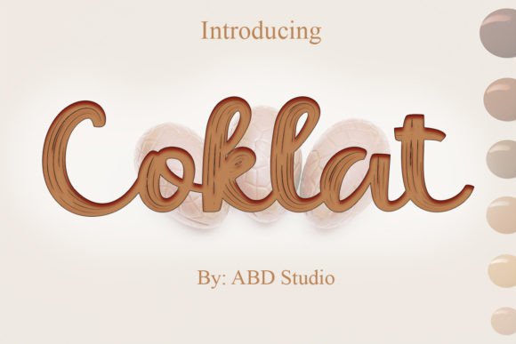 Coklat: A Charming Handwritten Font for Business Branding