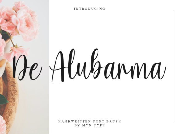 De Alubarma: A Handwritten Font That Elevates Modern Web Typography