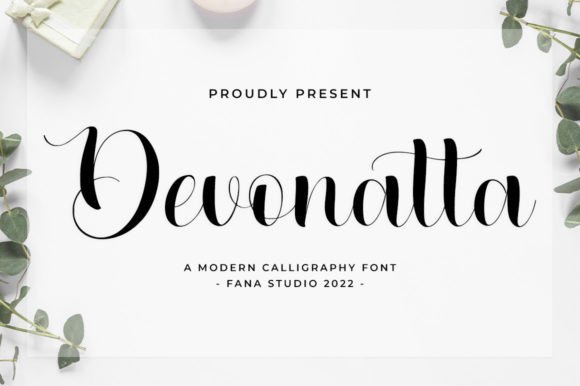Devonatta Script: A Stylish Typeface for Elegant Web Design