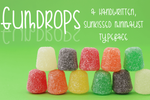 Grumdrops: A Playful Handwritten Font for Modern Web Design Projects