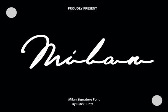 h1>Milan: A Stylish Script Font for Modern Marketing and Digital Design