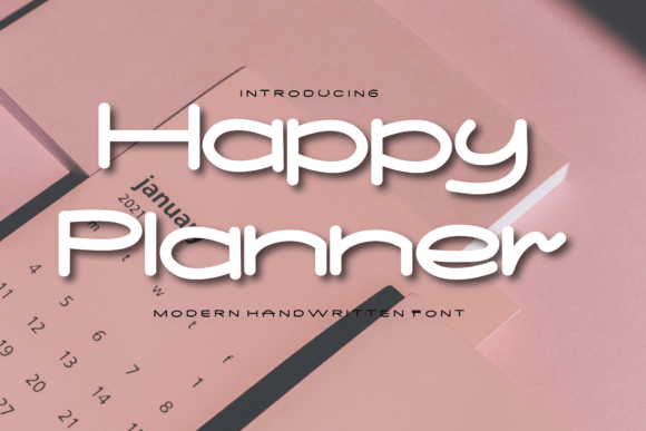 Happy Planner: A Handwritten Font That Elevates Casual Campaign Visuals