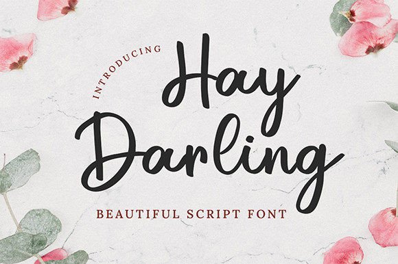 Hay Darling: The Script Font That Elevates Campaign Visuals with Personality