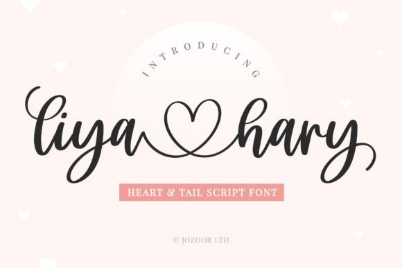 Liya Hary: A Sweet Script Font That Elevates Campaign Visuals
