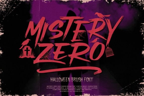 Mistery Zero: A Spooky Script Font That Builds Brand Recognition