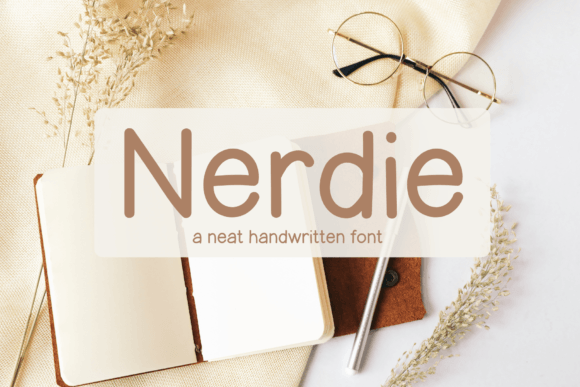 Nerdie: A Designer’s Take on This Playful Script Font