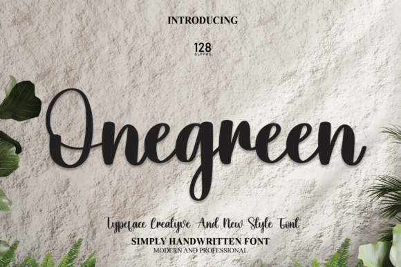 Onegreen: The Handwritten Font That Gave My Small Business a Polished New Look