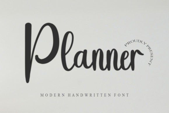 Planners: A Script Font That Elevates Campaign Typography