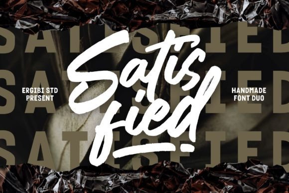 Satisfied: A Modern Font Duo for Editorial Design and Digital Publishing