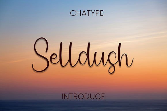 Selldush: A Handwritten Font That Brings Warmth to Brand Design