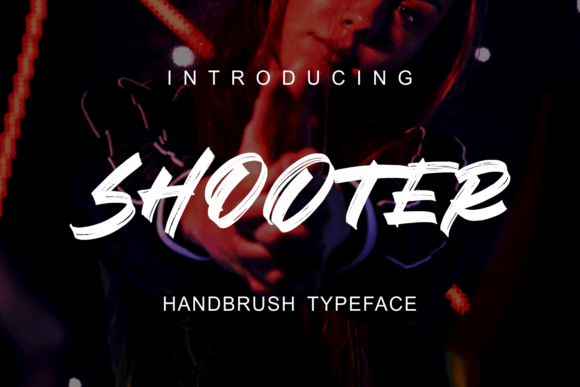 Shooter: A Hand Brush Typeface for Authentic Branding Projects
