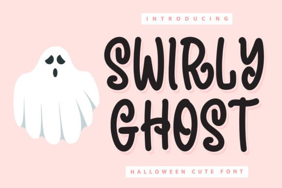 Swirly Ghost: A Joyful Handwritten Font for Creative Branding Projects
